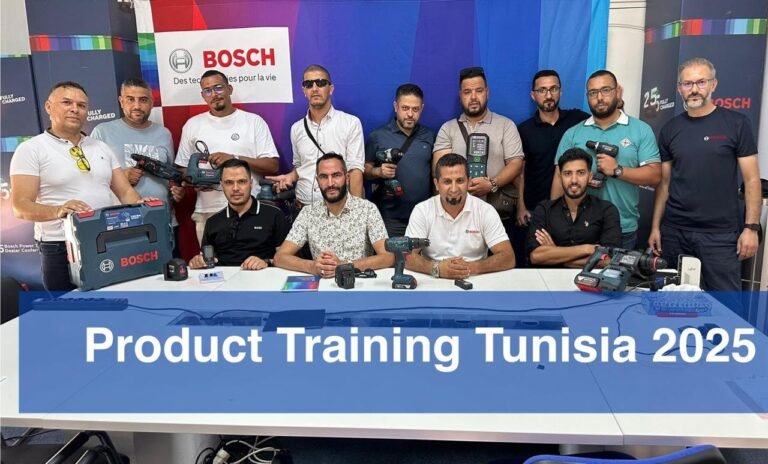 EURL Hosna Kamel strengthens its expertise with Bosch Power Tools