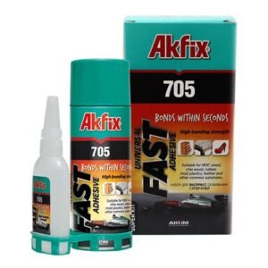 AKFIX 705 MDF  KIT  25gr ADHESIVE 100ml PM