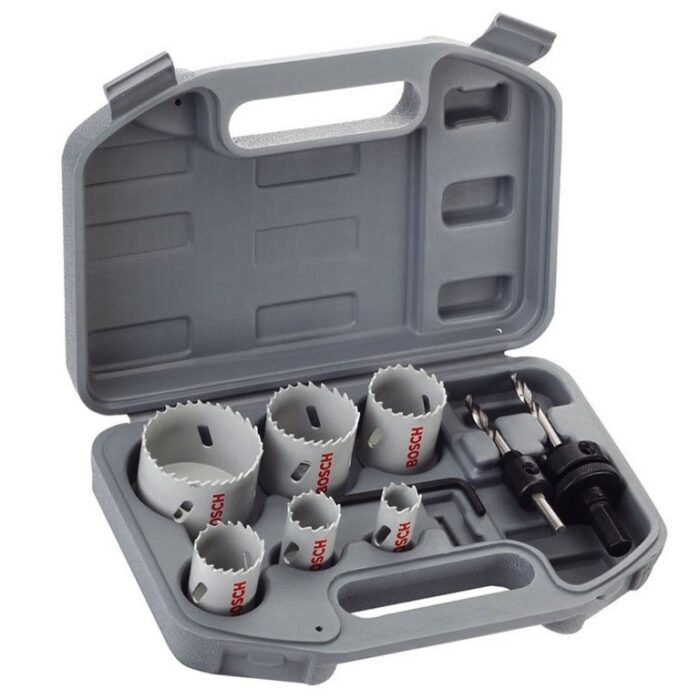 BOSCH SET TREPAN ELECTRICIEN 20-25-32-38-51-64mm 0804 BOSCH SET TREPAN ELECTRICIEN 20-25-32-38-51-64mm 0804