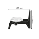 BOSCH SUPPORT POUR APPAREIL MULTIFONCTION LASER RM2