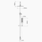 SLR COLLONE DOUCHE POMME CAREE ROSTOM 1