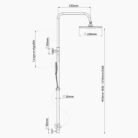 SLR COLLONE DOUCHE POMME RONDE ROSTOM