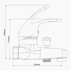 SLR MITIGEUR BAIN DOUCHE ANIS 1