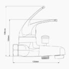 SLR MITIGEUR BAIN DOUCHE ROSTOM