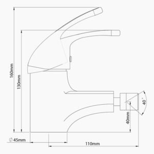 SLR MITIGEUR BIDET ANIS