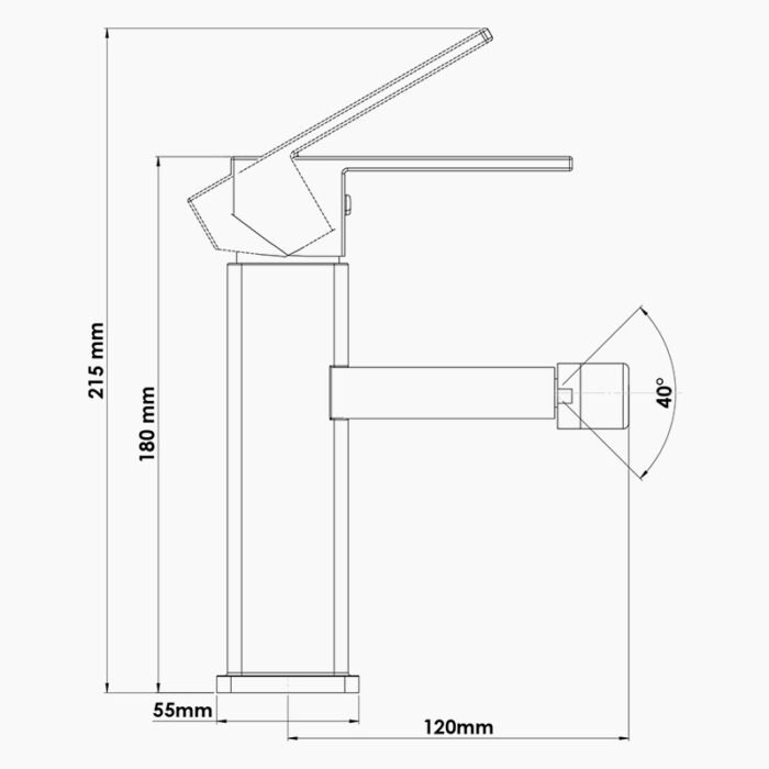 SLR MITIGEUR BIDET DIAMANT