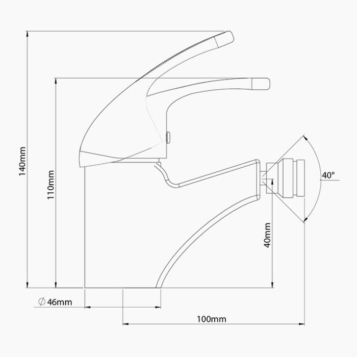 SLR MITIGEUR BIDET ROSTOM