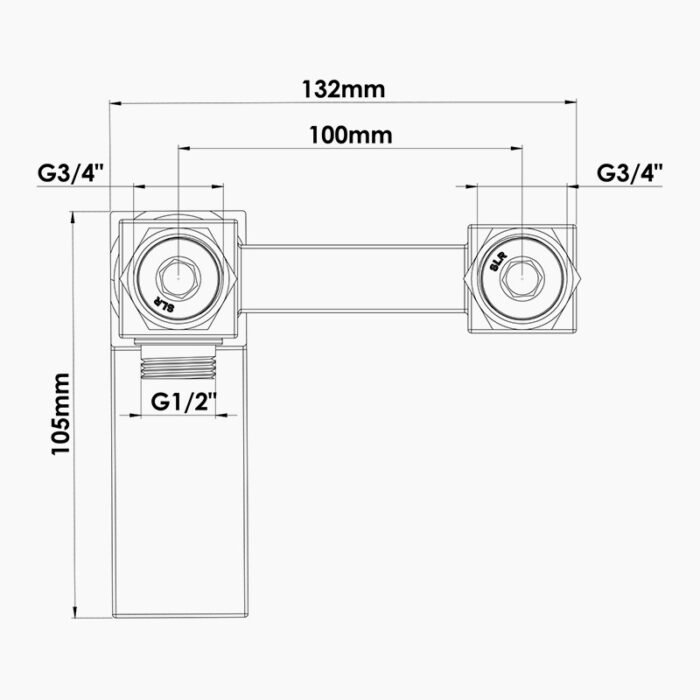 SLR MITIGEUR DABLUTION CARRE DIAMANT