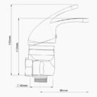 SLR MITIGEUR DOUCHE ANIS