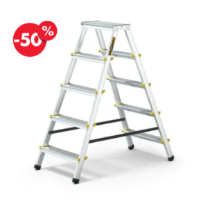 ESCABEAU ALUMINIUM DOUBLE INZE