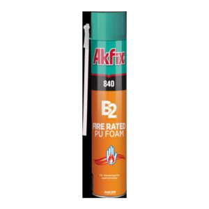 AKFIX B2 POLYURETHANE MOUSSE 840 750ml ROUGE