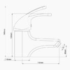 SLR MITIGEUR LAVABO ROSTOM
