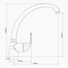 mitigeur-evier-bec-coude anis